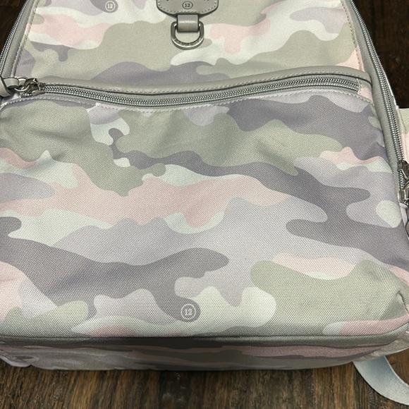 Twelve Little MIDI-GO DIAPER BAG BACKPACK IN BLUSH CAMO - Picture 14 of 14